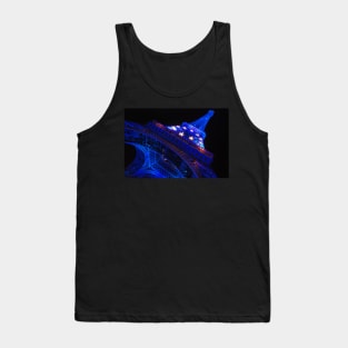 Paris - Blue Old Lady Tank Top